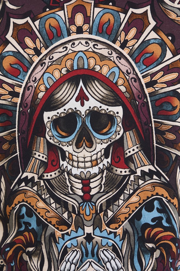 Medicine T-shirt męski bawełniany z elastanem RS26-TSM801 fioletowy