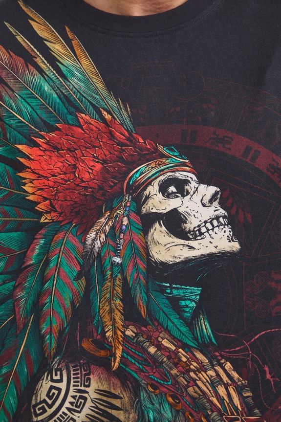 Medicine T-shirt męski bawełniany RS26-TSM802 czarny