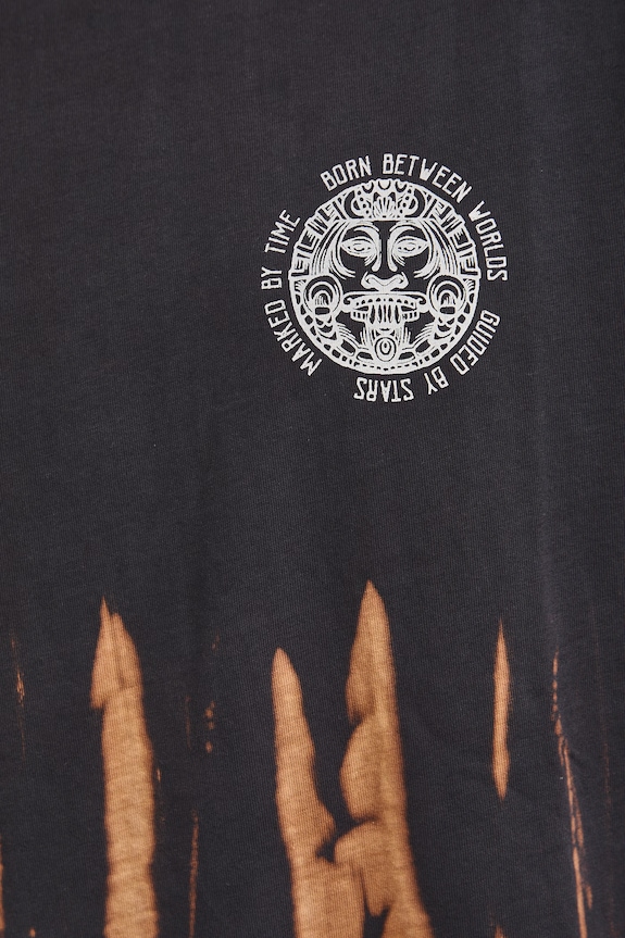 T-shirt męski bawełniany RS26-TSM804 czarny