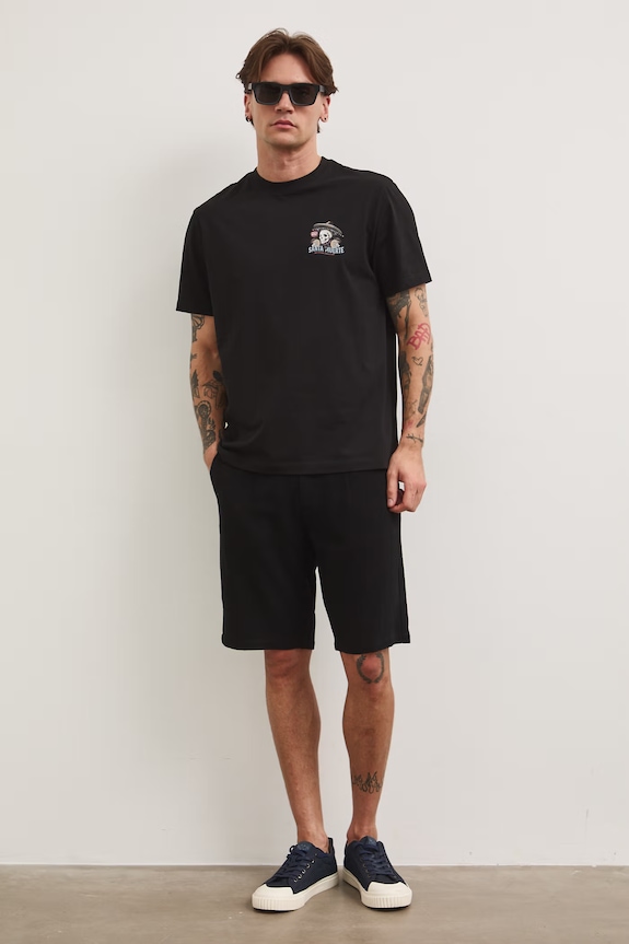 Medicine t-shirt męski bawełniany RS26-TSM809 czarny RS26