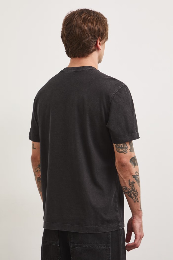 Medicine T-shirt męski bawełniany czarny RS26-TSM850
