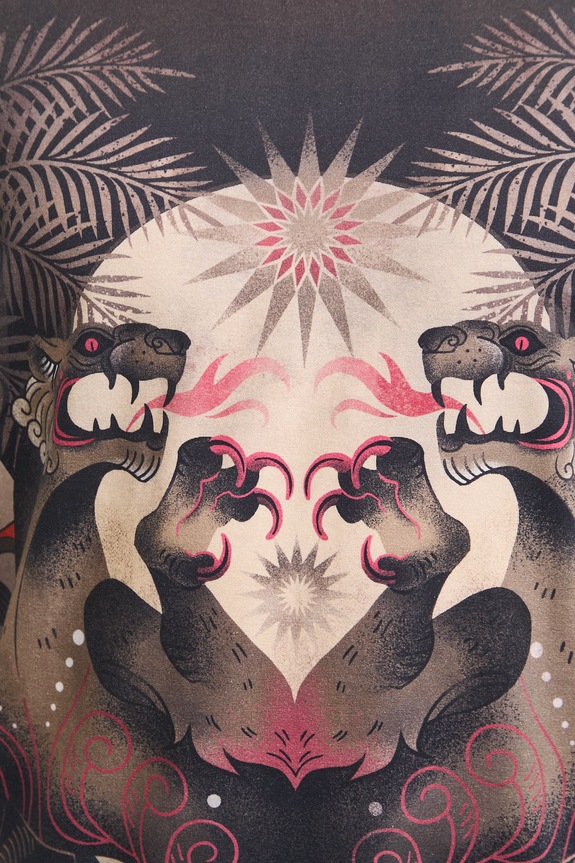 T-shirt męski bawełniany z elastanem RS26-TSM900 brązowy