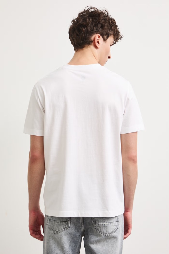 Odzież Medicine T-shirt męski bawełniany RS26-TSM905 biały