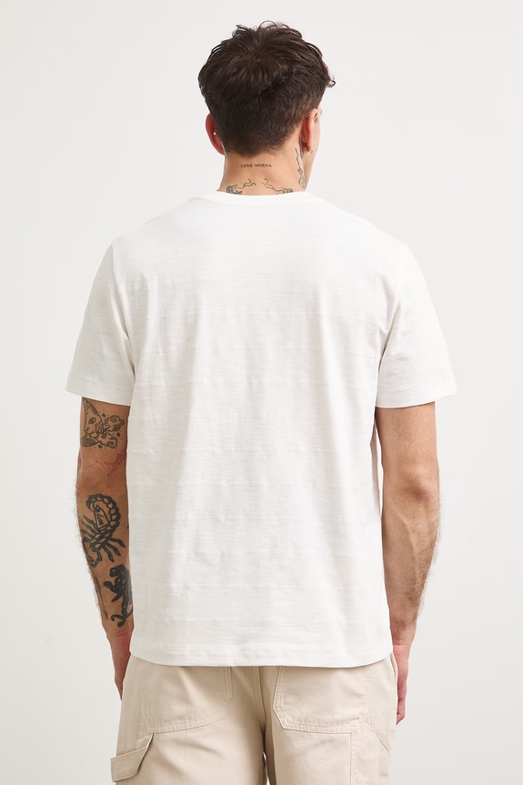 Odzież Medicine T-shirt męski bawełniany RS26-TSMA03 beżowy