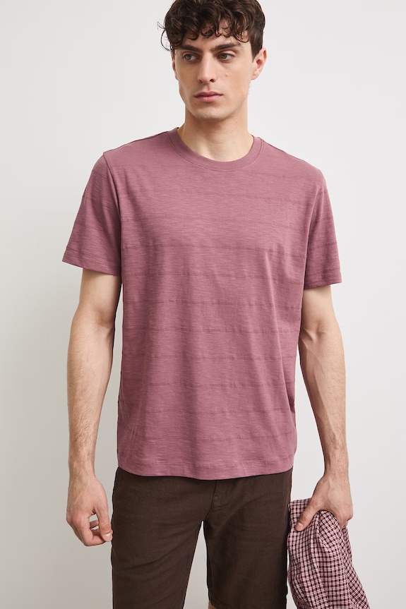 Medicine T-shirt męski bawełniany różowy RS26-TSMA03