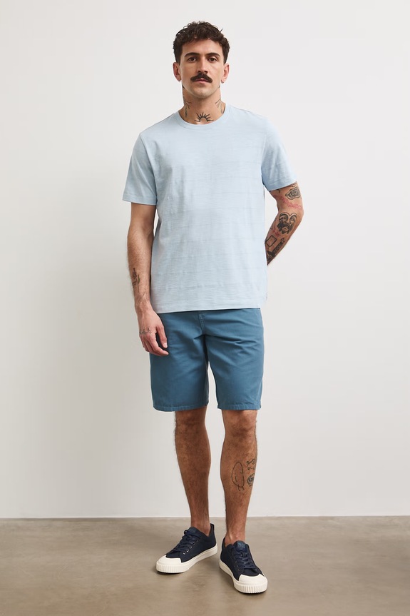 Medicine T-shirt męski bawełniany RS26-TSMA03 niebieski RS26