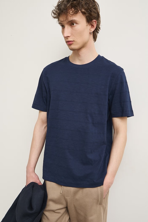 Medicine T-shirt męski bawełniany RS26-TSMA03 granatowy RS26