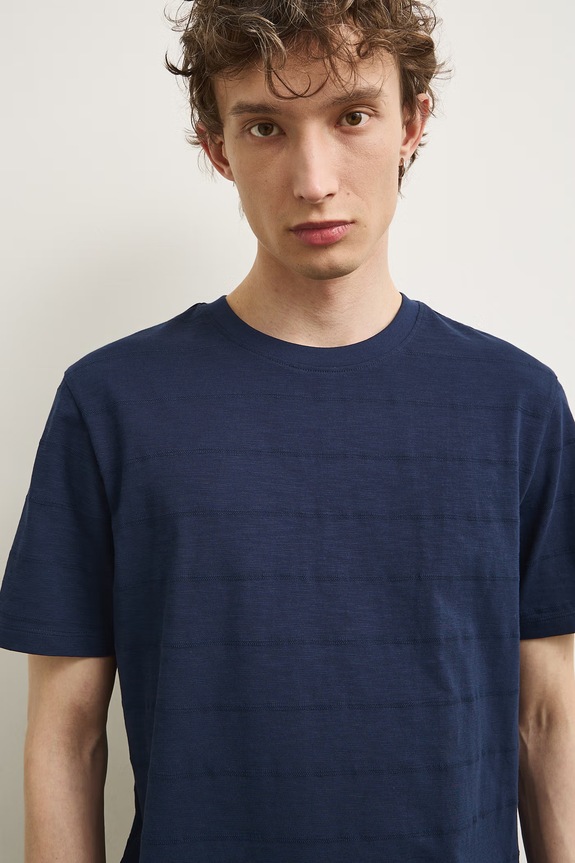 Medicine T-shirt męski bawełniany granatowy RS26-TSMA03