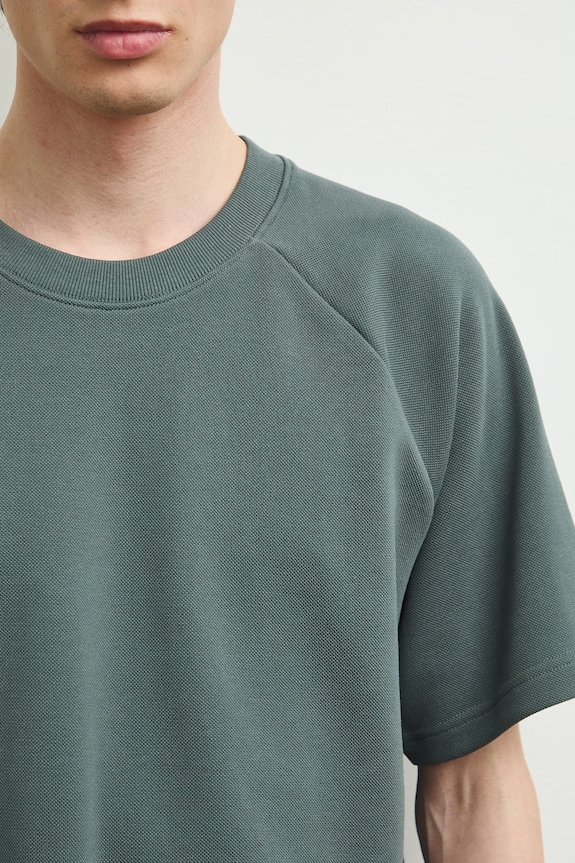 T-shirt męski gładki RS26-TSMA05 zielony