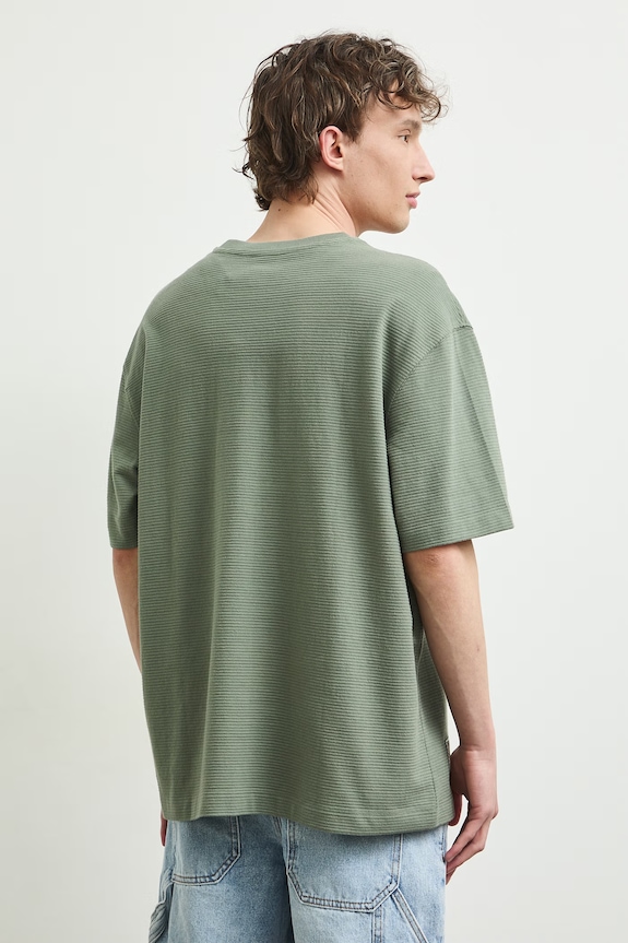 Odzież Medicine T-shirt męski z bawełną RS26-TSMA12 zielony