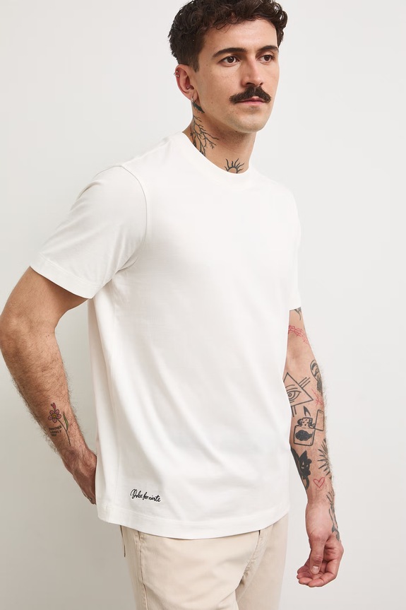 Odzież Medicine T-shirt męski bawełniany RS26-TSMA19 beżowy