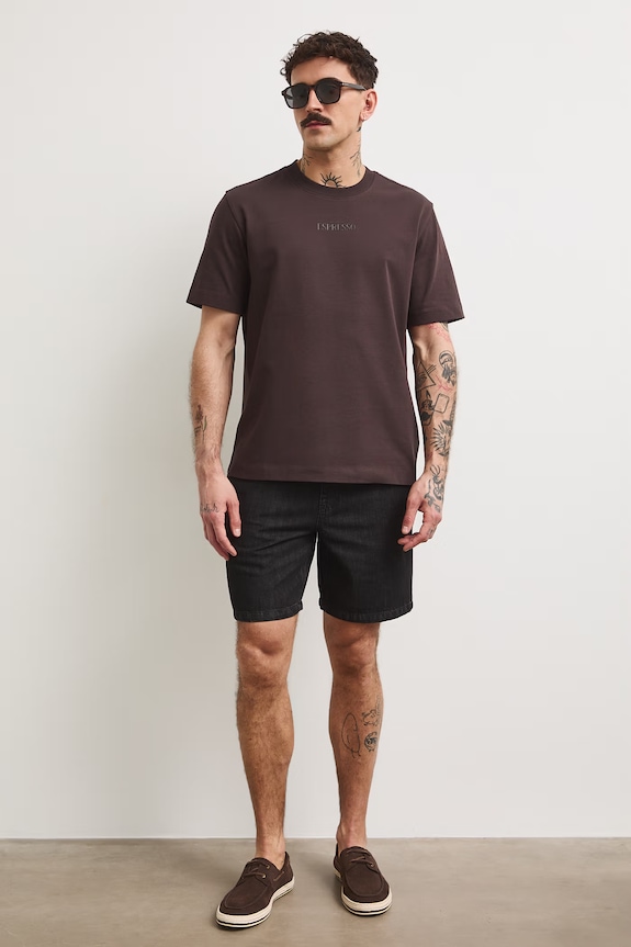 Medicine T-shirt męski bawełniany RS26-TSMA23 brązowy RS26