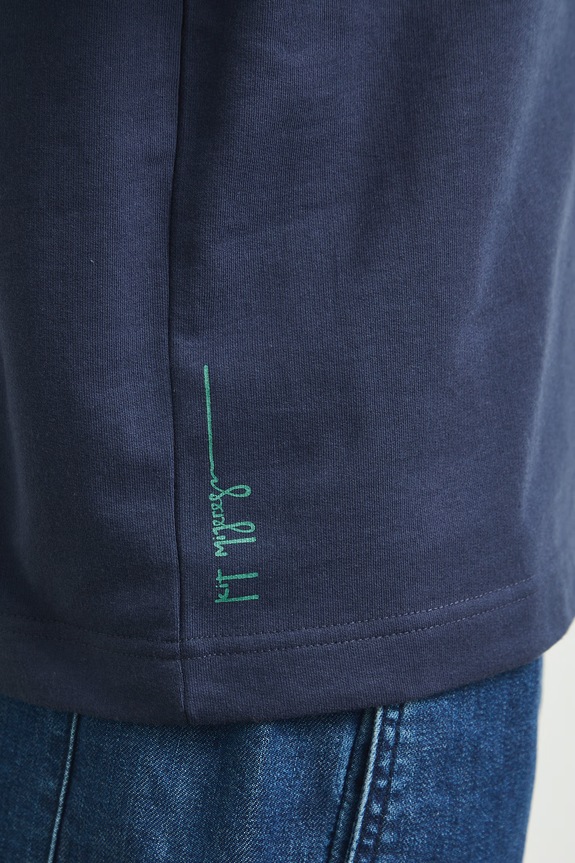 Medicine T-shirt męski bawełniany RS26-TSMA58 granatowy