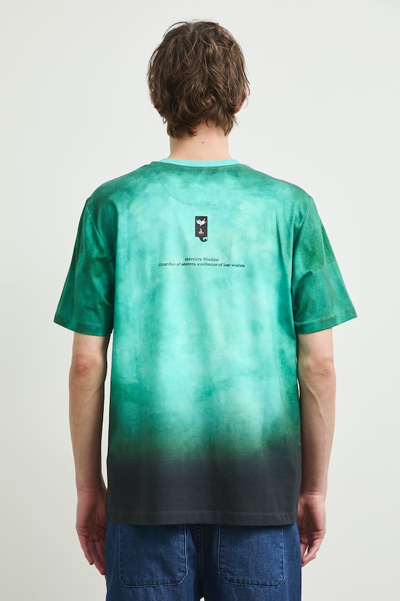 Medicine T-shirt męski bawełniany z elastanem multicolor RS26-TSMA59