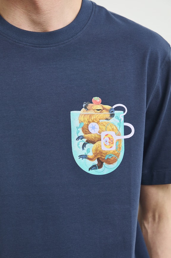Medicine T-shirt męski bawełniany z elastanem RS26-TSMA62