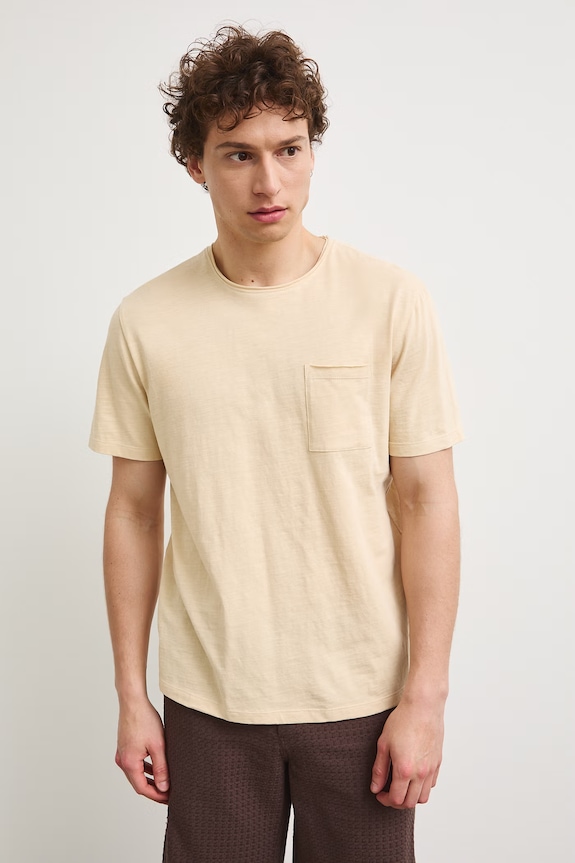 Medicine T-shirt męski bawełniany RS26-TSMB01 beżowy RS26