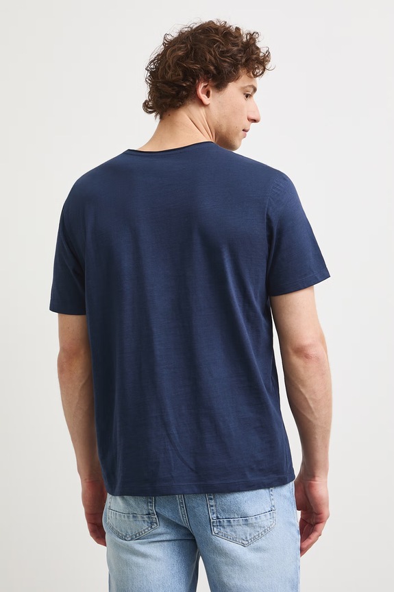 Odzież Medicine T-shirt męski bawełniany RS26-TSMB01 granatowy