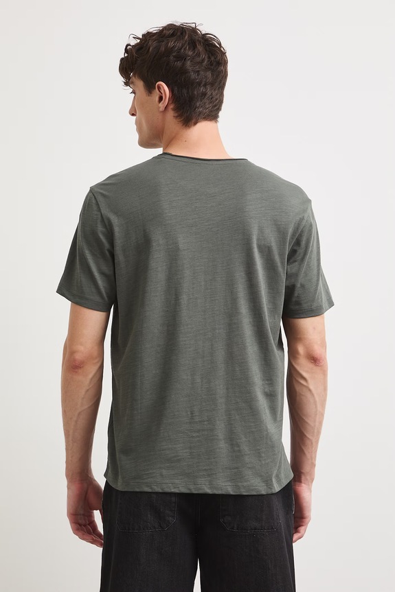 Odzież Medicine T-shirt męski bawełniany RS26-TSMB01 zielony