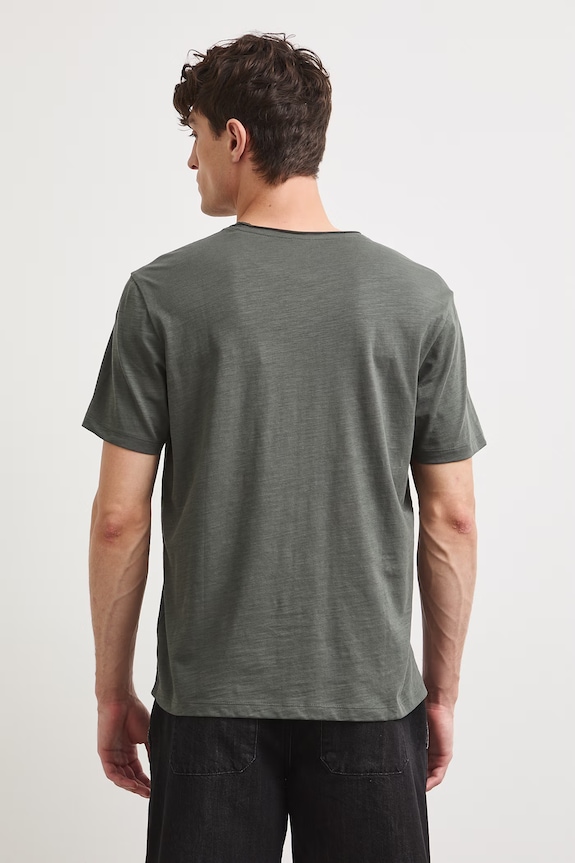 Odzież Medicine T-shirt męski bawełniany RS26-TSMB01 zielony