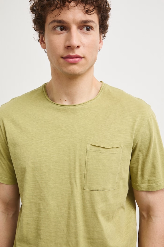 Medicine T-shirt męski bawełniany zielony RS26-TSMB01