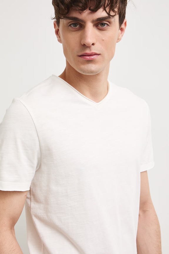 Medicine T-shirt męski bawełniany biały RS26-TSMB03