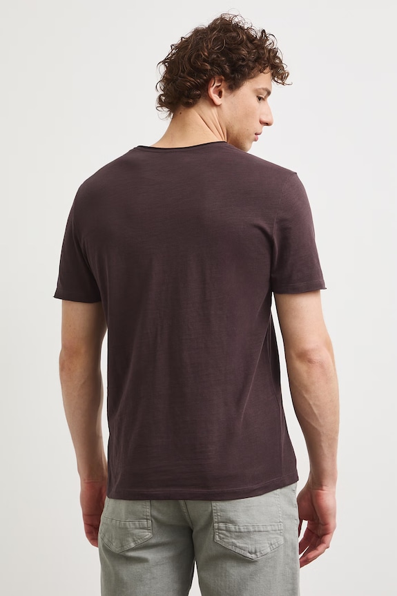 Odzież Medicine T-shirt męski bawełniany RS26-TSMB03 brązowy