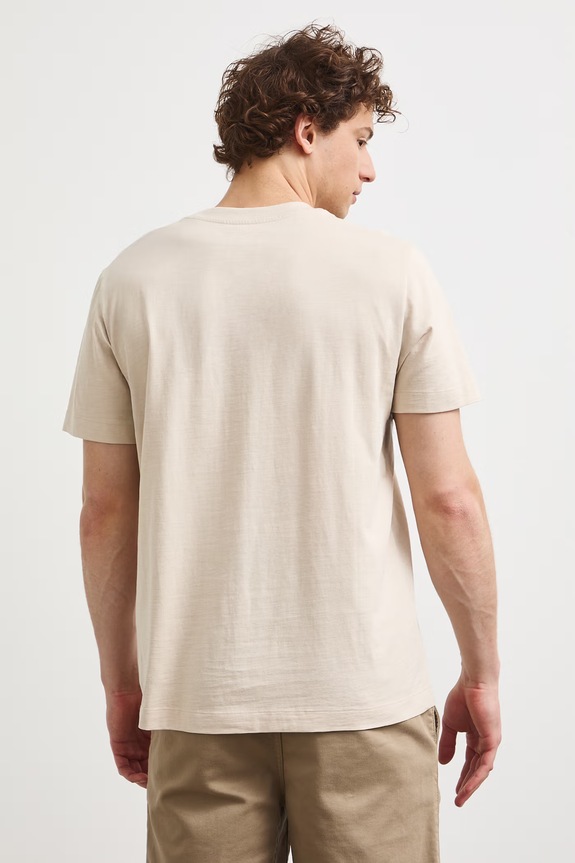 Odzież Medicine t-shirt męski bawełniany RS26-TSMB13 beżowy