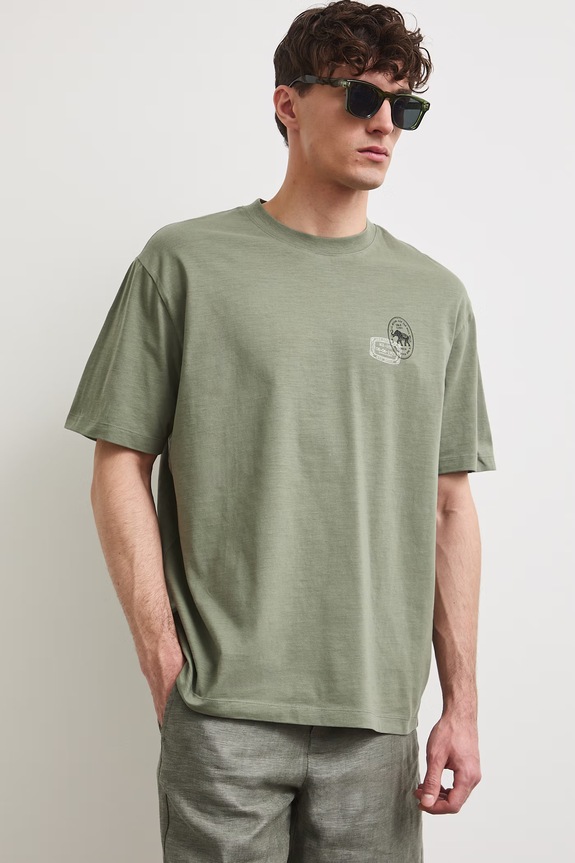 Medicine T-shirt męski bawełniany RS26-TSMB16 zielony RS26