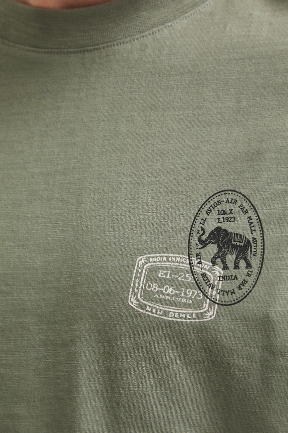 Medicine T-shirt męski bawełniany RS26-TSMB16 zielony