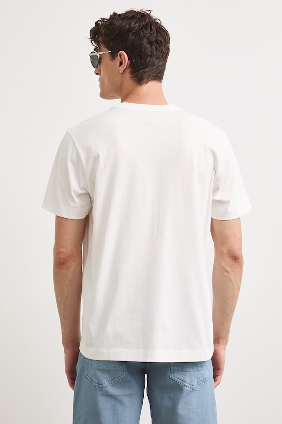 Odzież Medicine T-shirt męski bawełniany RS26-TSMB26 beżowy