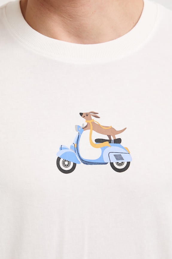 Medicine T-shirt męski bawełniany RS26-TSMB26 beżowy