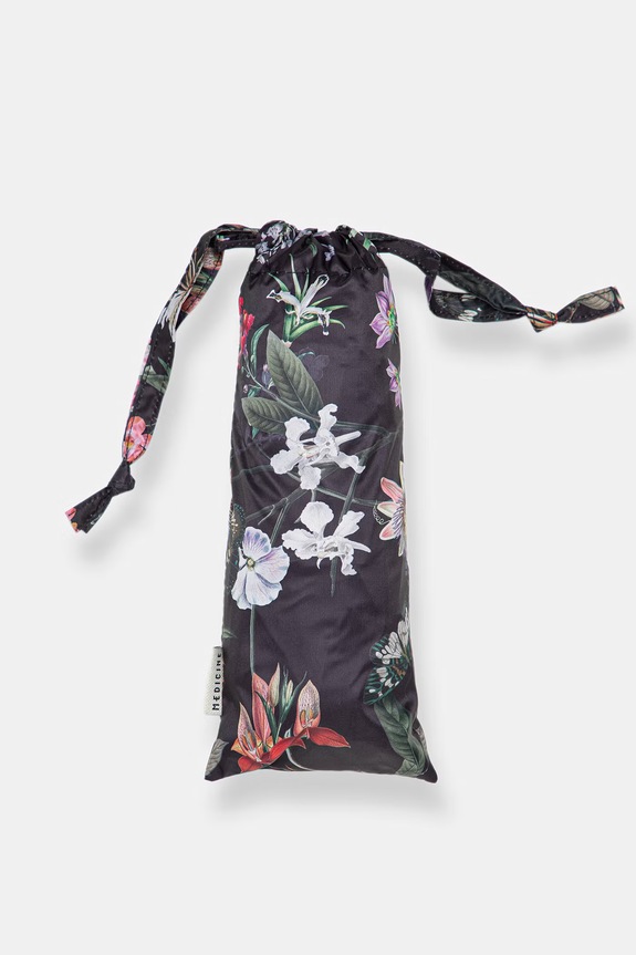 Parasol składany w kwiaty zielony RS26-UMU501