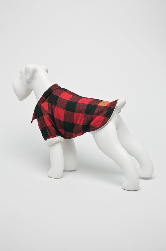 Kurtka dla pupila z podszewką ze sztucznego baranka RW18.KUU400 czerwony RW18