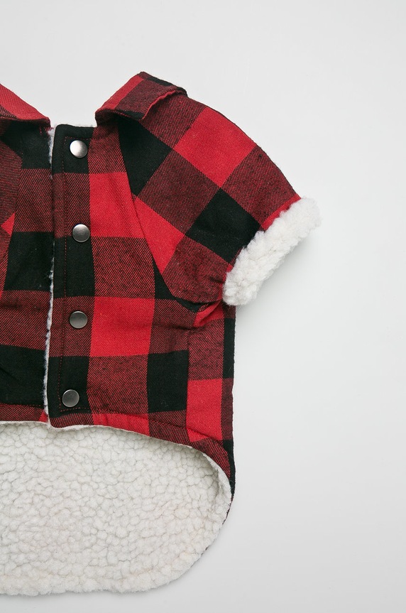 Akcesoria Kurtka dla pupila z podszewką ze sztucznego baranka RW18.KUU400 czerwony