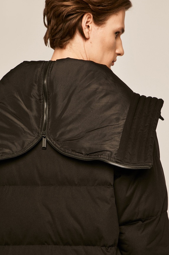 Kurtka męska puchowa czarna RW19.KUM805 czarny