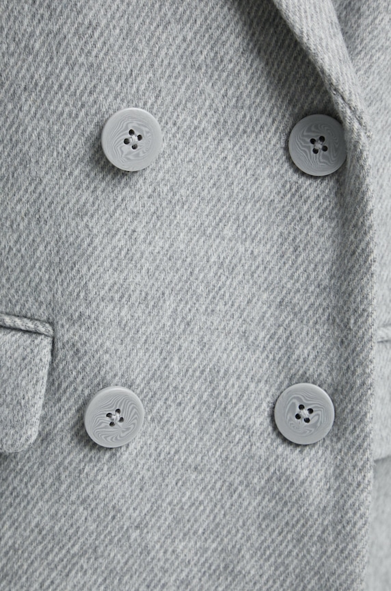 Medicine kabát gyapjú keverékből RW22.KPD500 szürke