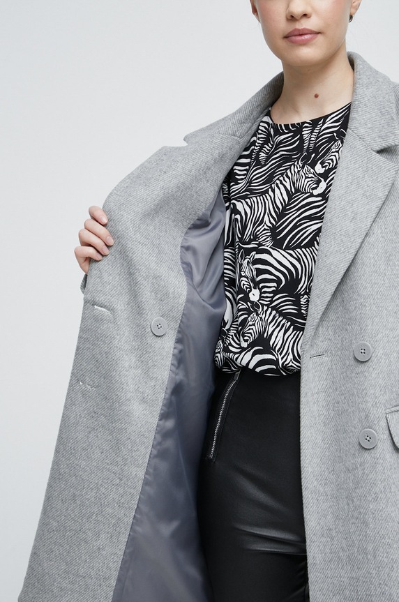 Medicine kabát gyapjú keverékből RW22.KPD500