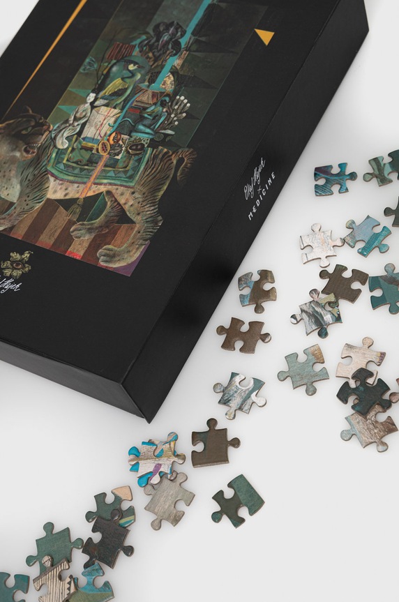 Puzzle 1008 elementów by Olaf Hajek kolor multicolor RW22.ROU952 multicolor RW22