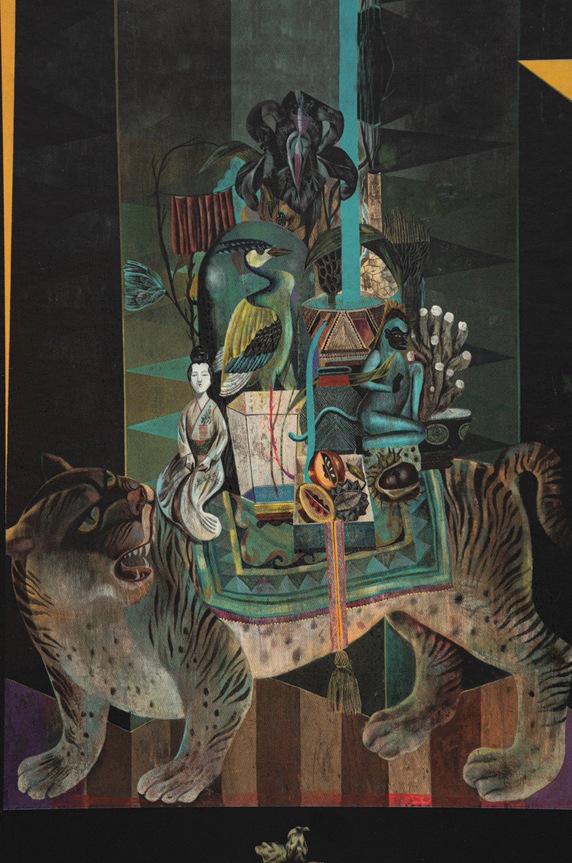 Akcesoria Puzzle 1008 elementów by Olaf Hajek kolor multicolor RW22.ROU952 multicolor