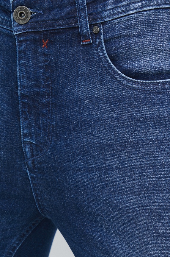 Pánske rifle slim fit modrá RW22.SJM012