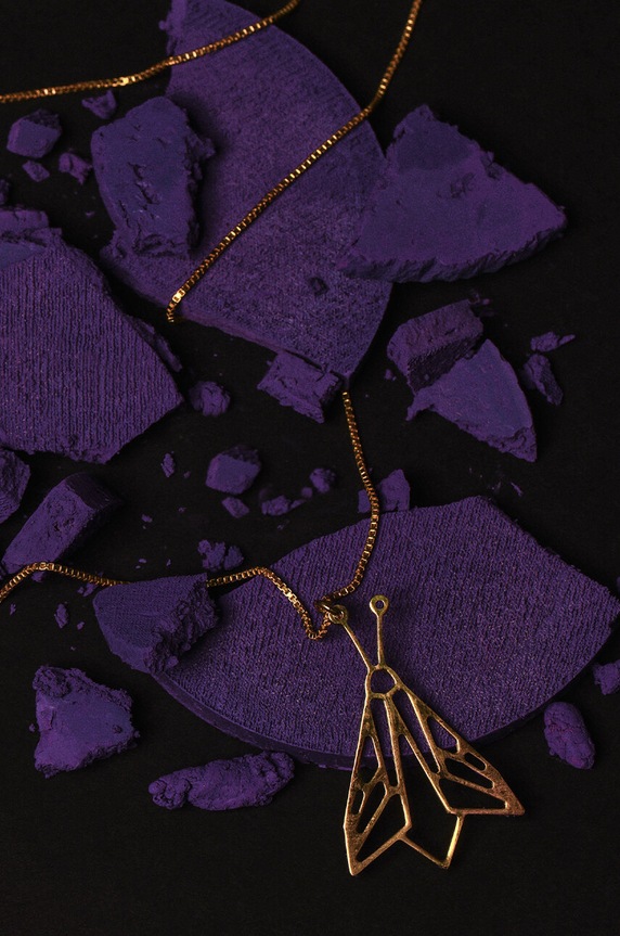 Strieborný pozlátený náhrdelník dámsky Medicine x Todoro striebro žltá RW23-AKDA07