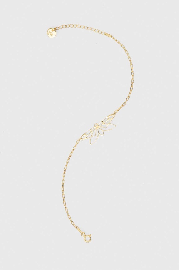 Stříbrný pozlacený náramek Medicine x Todoro RW23-AKDA12 žlutá RW23