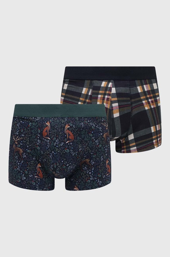 Boxerky Medicine 2-pack pletenina vícebarevná RW23.BIM900