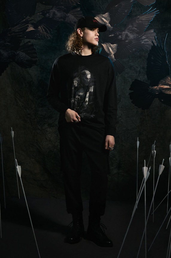 Medicine longsleeve nadruk czarny RW23.BUM950