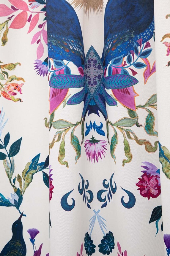 Zasłona dekoracyjna z kolekcji Medicine x Veronika Blyzniuchenko (2-pack) kolor multicolor multicolor RW23.DEUB50