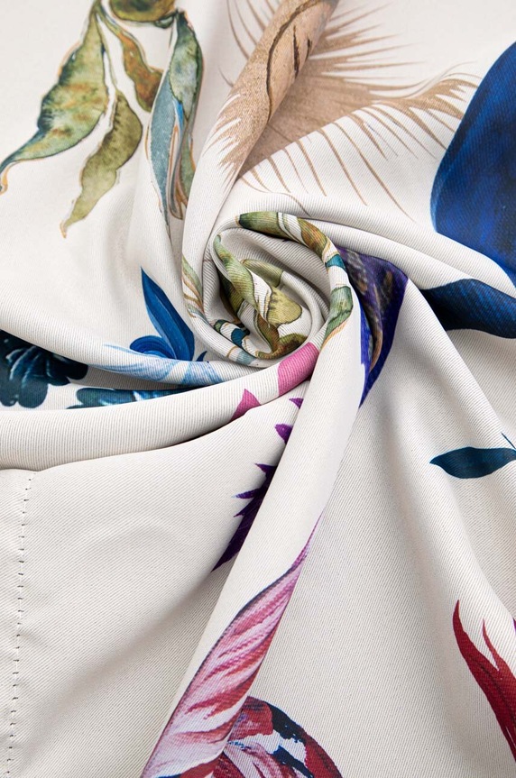 Zasłona dekoracyjna z kolekcji Medicine x Veronika Blyzniuchenko (2-pack) kolor multicolor RW23.DEUB50 multicolor