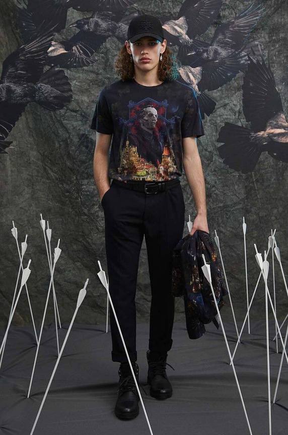 Košeľa pánska z kolekcie The Witcher x Medicine viac farieb viacfarebná RW23.KDM915