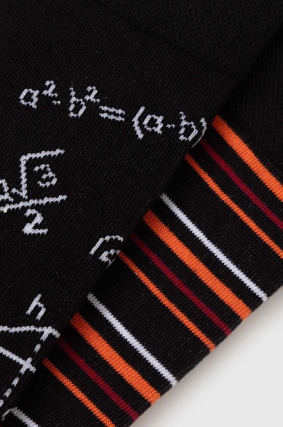 Skarpetki bawełniane męskie w matematyczne wzory (2-pack) kolor multicolor RW23.LGMB16 multicolor RW23