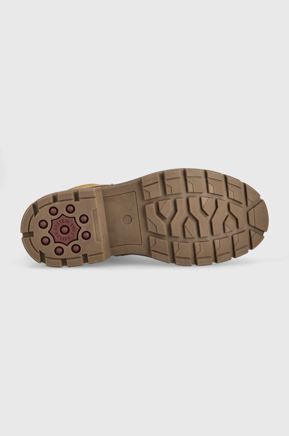 Buty wysokie męskie kolor żółty RW23-OBM503 żółty