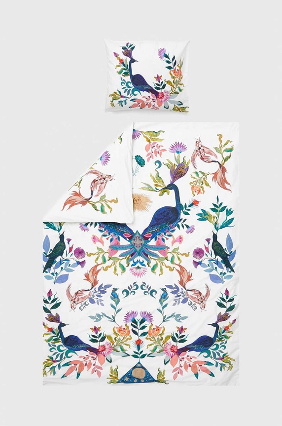 Komplet pościeli bawełnianej 150 x 200 cm z kolekcji Medicine x Veronika Blyzniuchenko kolor multicolor multicolor RW23.PCUB50